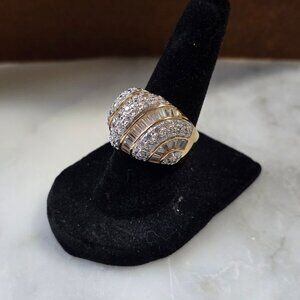 Beautiful Sterling Silver Cocktail Ring